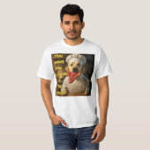 “Wil je dat ik het kook?” Grappig ontwerp voor een T-shirt (Voorkant volledig)