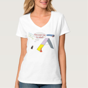 Wil je dat ik wat doe? t-shirt