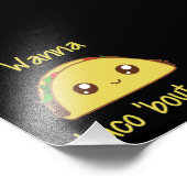 Wil je dat Taco het uitdeelt? Foto Afdruk (Hoek)