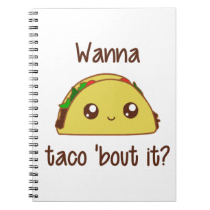Wil je dat Taco het uitdeelt? Notitieboek
