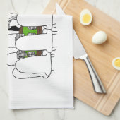 Wil je de laatste tafel maken? theedoek (Quarter Fold)