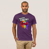 Wil je de regenboog proeven t-shirt (Voorkant volledig)