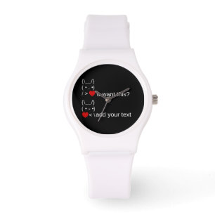 Wil je dit? / ASCII-tekstkunst Horloge