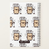 Wil je een geheim horen? Standup Comedy Notitieboe Notitieboek (Achterkant)