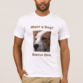 Wil je een hond? t-shirt