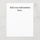 Wil je een huis kopen? Real Estate Agent Flyer (Achterkant)