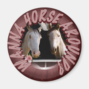 Wil je een paard? magneet