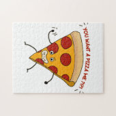 Wil je een Pizza Me?!?! Legpuzzel (Horizontaal)