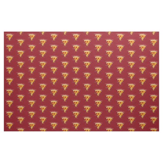 Wil je een Pizza Me?!?! Stof (Yard (91,4 cm))