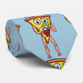 Wil je een pizza voor me? stropdas (Opgerold)