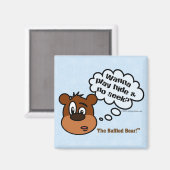 Wil je een spel met me spelen? magneet (Voorkant / Achterkant)