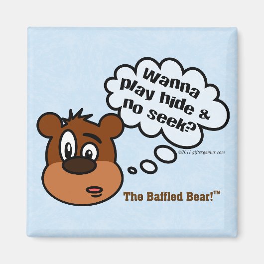 Wil je een spel met me spelen? magneet (Voorkant)