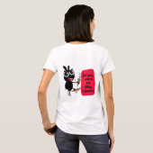 Wil je een spel spelen? Bunny T-shirt (Achterkant volledig)