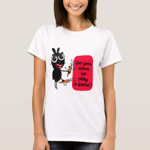 Wil je een spel spelen? Bunny T-shirt