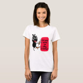 Wil je een spel spelen? Bunny T-shirt (Voorkant volledig)
