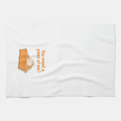 Wil je een stuk van mij? Pumpkin Pie Theedoek (Horizontaal)