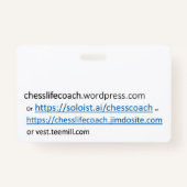 Wil je een vriend? badge (Achterkant)