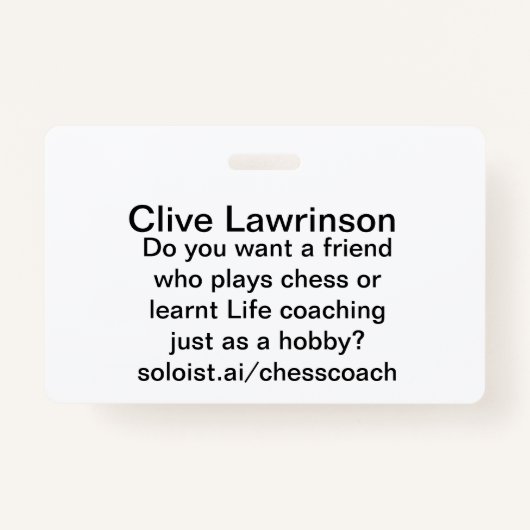 Wil je een vriend? badge (Voorkant)