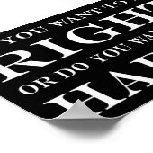 Wil je gelijk of blij zijn? 002 poster (Hoek)