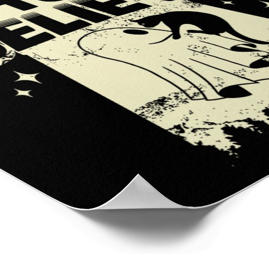 Wil je geloven - Grappige kat is ontvoerd Poster (Hoek)