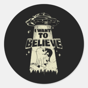 Wil je geloven - Grappige kat is ontvoerd Ronde Sticker