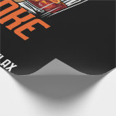 Wil je gewoon Drink whisky roken en ontspannen? Cadeaupapier (Hoek)