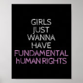 Wil je gewoon grondrechten hebben? poster (Voorkant)