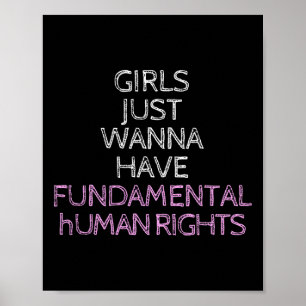 Wil je gewoon grondrechten hebben? poster