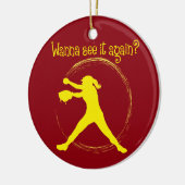 WIL JE HET NOG EENS ZIEN? KERAMISCH ORNAMENT (Links)