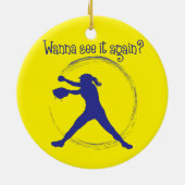 WIL JE HET NOG EENS ZIEN? KERAMISCH ORNAMENT (Achterkant)