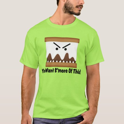 Wil je hier meer van? t-shirt (Voorkant)