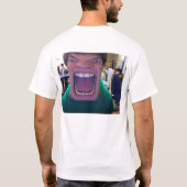 Wil je iets eng zien? t-shirt (Achterkant)
