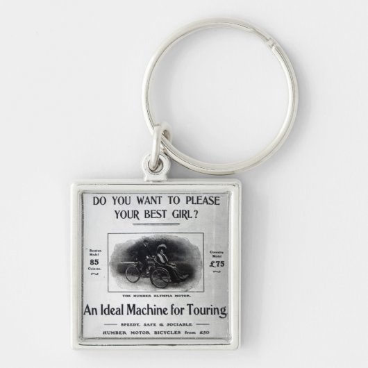 Wil je je beste meisje alsjeblieft? sleutelhanger (Voorkant)