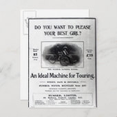 Wil je je beste meisje behagen? briefkaart (Voorkant / Achterkant)