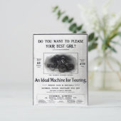 Wil je je beste meisje behagen? briefkaart (Staand voorkant)