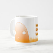 Wil je je koffiearm? koffiemok (Voorkant links)