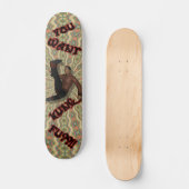 Wil je Kung Fu?!! Skateboard (Voorkant)