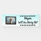 Wil je me aangepaste naam en foto laten zien? spandoek (Horizontaal)