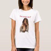 Wil je me baby? t-shirt (Voorkant)