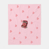 Wil je me doneren? Schattigee Donut Proposal Desig Fleece Deken (Voorkant)