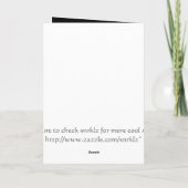 Wil je me  kleurrijke kaart trouwen? (Achterkant)