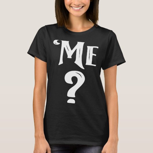 Wil je me ontmoeten in mijn voorstel? t-shirt (Voorkant)
