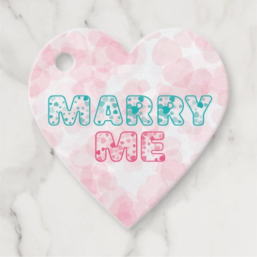 Wil je me trouwen? bedankjes labels (Voorkant)