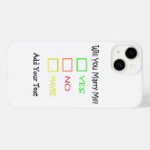 Wil je me trouwen door Shirley Taylor? Case-Mate iPhone Case (Achterkant (horizontaal))