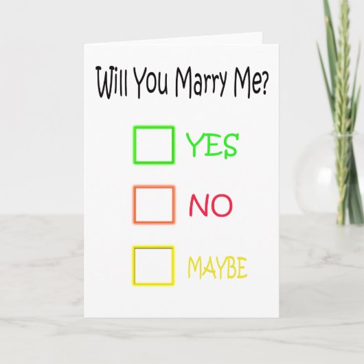 Wil je me trouwen door Shirley Taylor? Kaart (Voorkant)