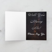 Wil je me trouwen? kaart (Binnen)