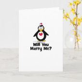 Wil je me trouwen? kaart (Gele Bloem)