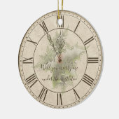 Wil je me trouwen onder de Mistletoe? Keramisch Ornament (Links)