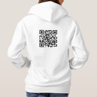 Wil je me trouwen? QR-code Hoodie