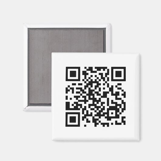 Wil je me trouwen? QR-code Magneet (Voorkant / Achterkant)